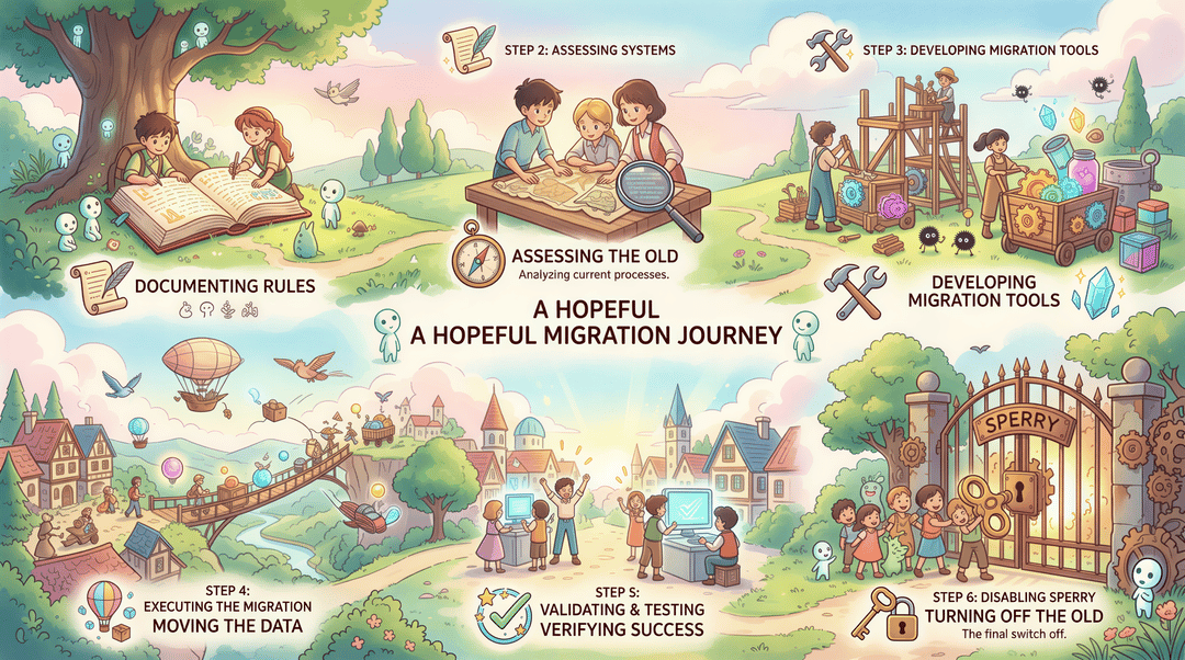 Migration guide: Sperry to AutoPrintEmail steps