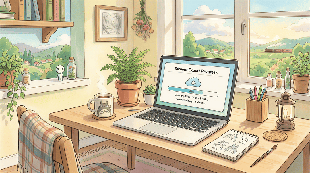 Google Takeout Export