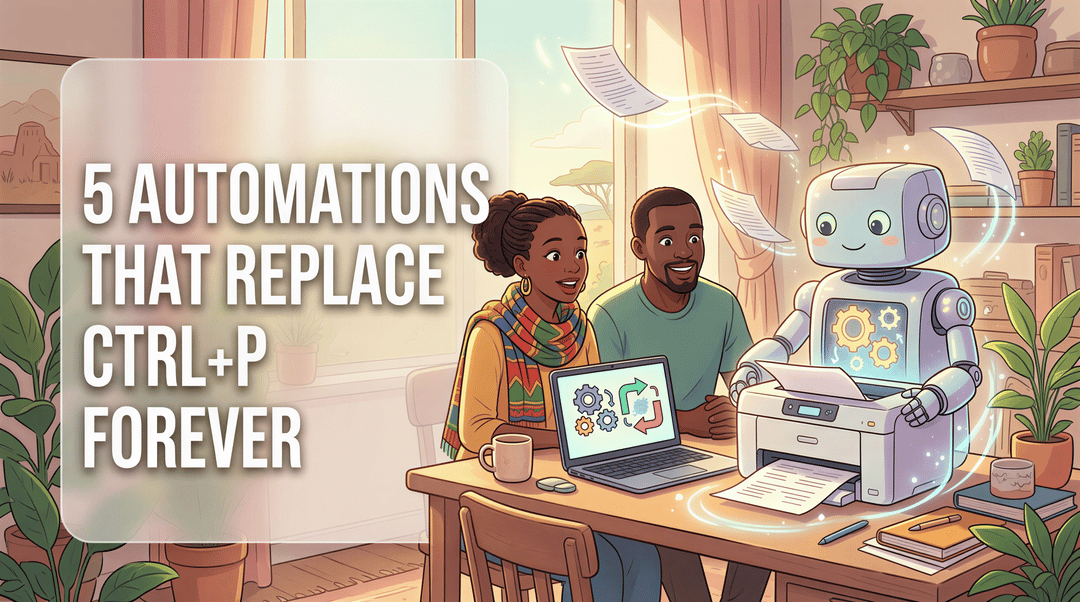 5 automations that replace Ctrl+P forever for streamlined workflows